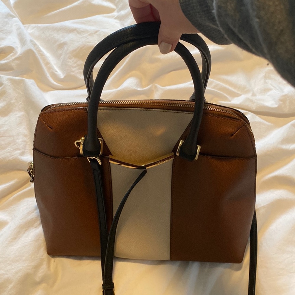 Calvin Klein cross body satchel